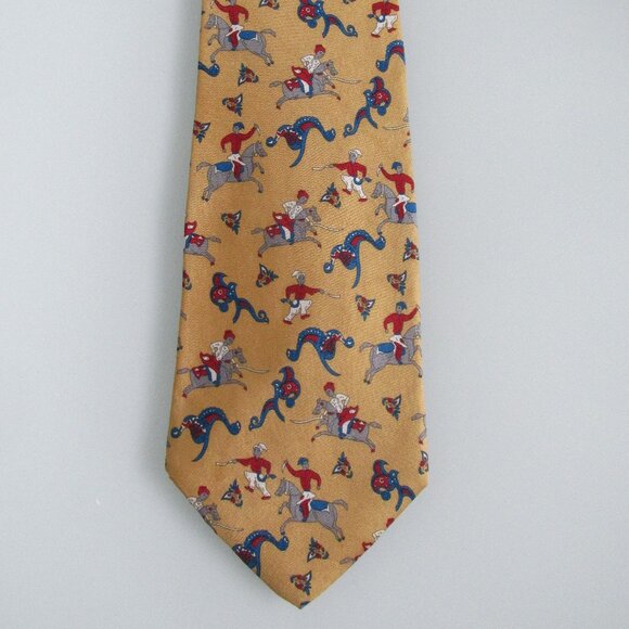 Salvatore Ferragamo Men's Silk Tie - Picture 2 of 6